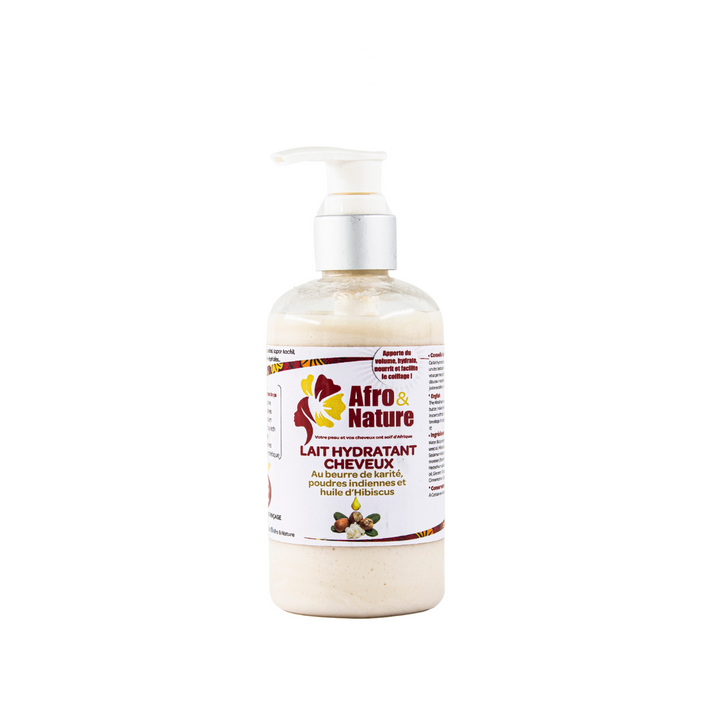 Lait hydratant - Karité, poudre indiennes et huile d'hibiscus (8378465059081)