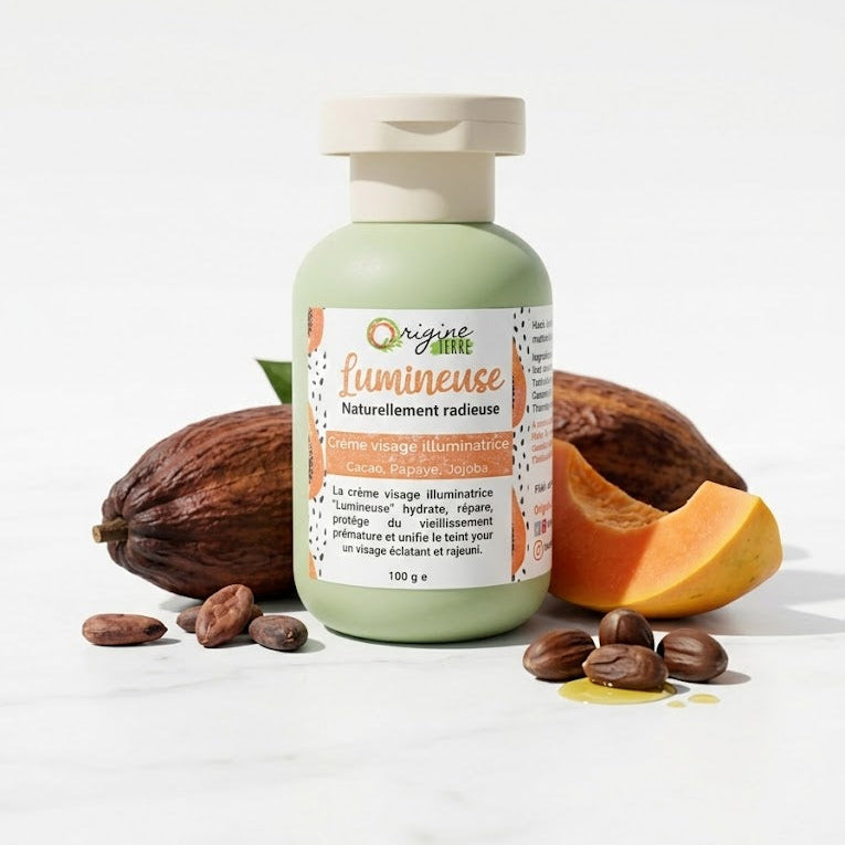 Crème Visage Lumineuse - Origine et Terre