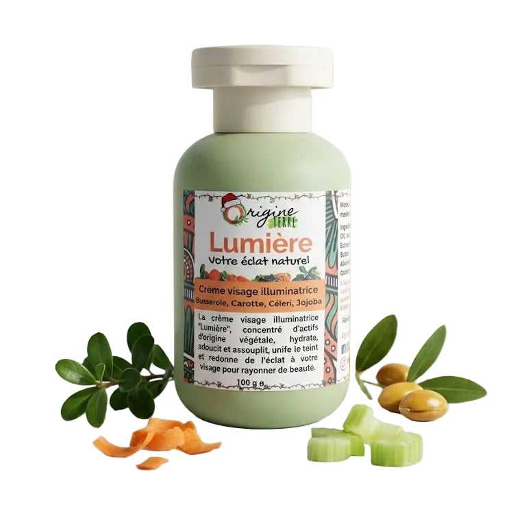 Crème Visage Lumière - Origine et Terre